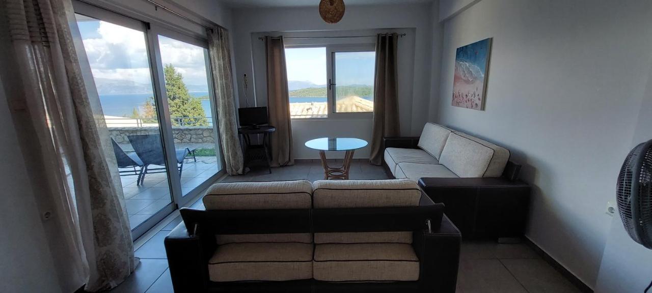 Lefkada Unique Sea View Apartment 奈德里 外观 照片