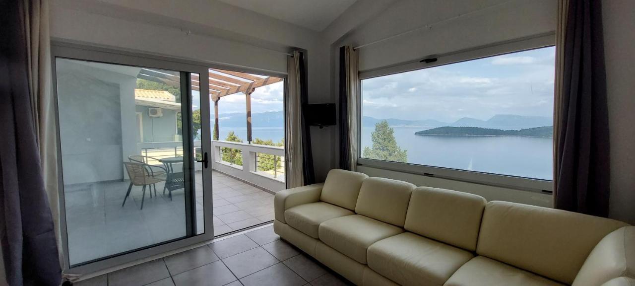 Lefkada Unique Sea View Apartment 奈德里 外观 照片